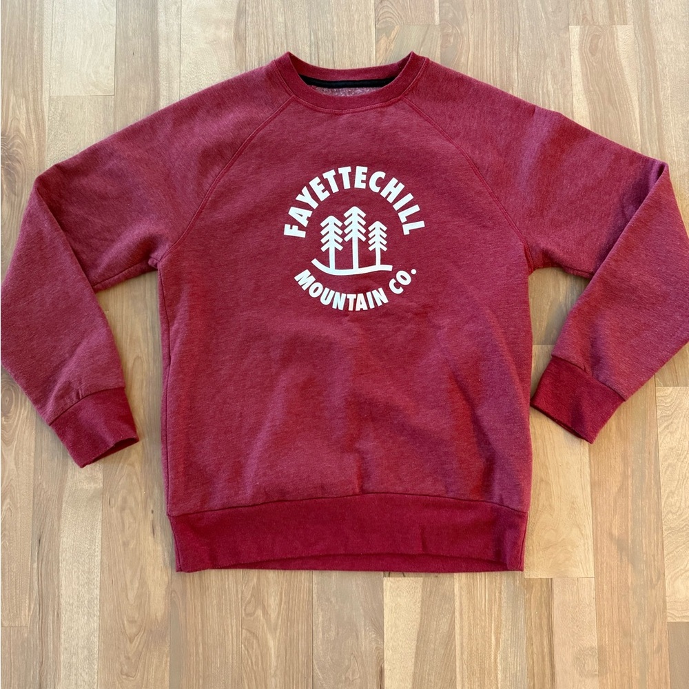 Fayettechill Women's Burgundy Sweatshirt